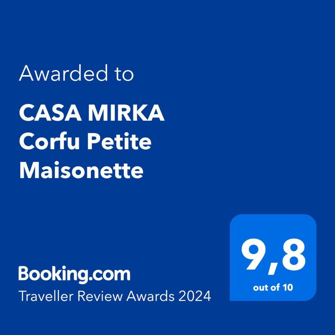 Willa Casa Mirka Corfu Petite Maisonette Anemomylos Zewnętrze zdjęcie